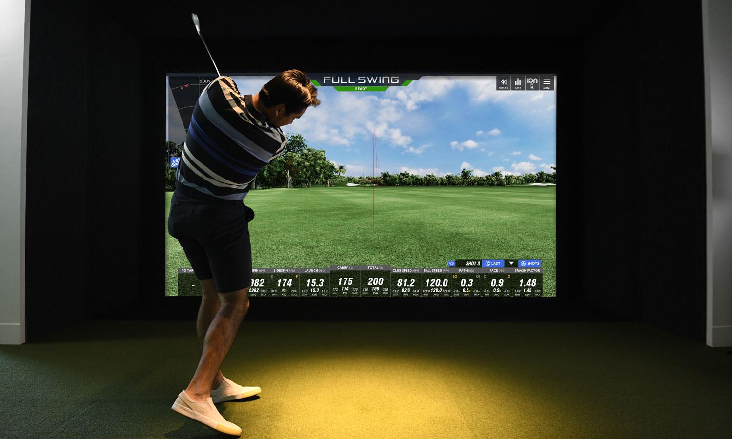 Home Golf Simulators - Golf Pro Delivered