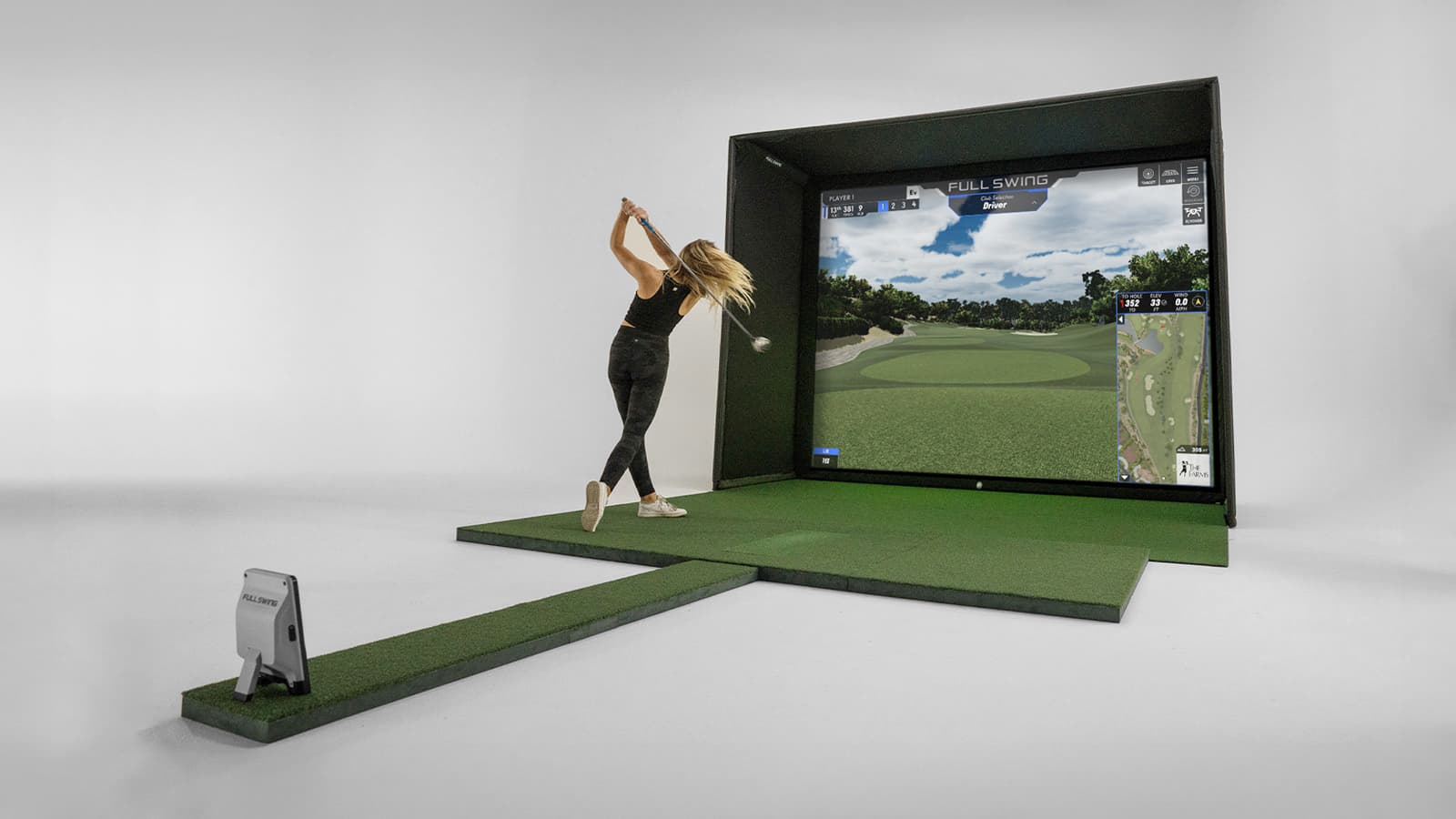 KIT Studio Technology Full Swing Golf Simulators Champion Proven