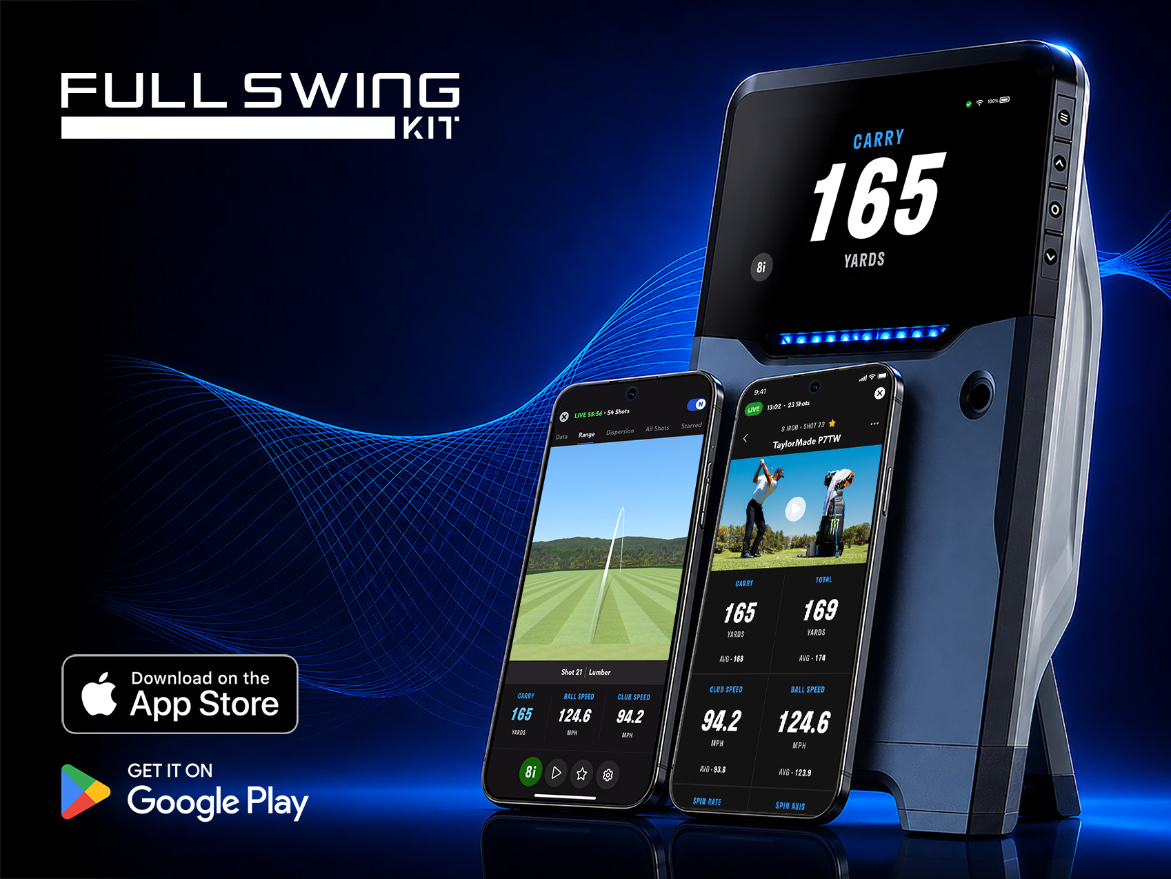 KIT Launch Monitor App - Full Swing Golf Simulators | Champion Proven ...